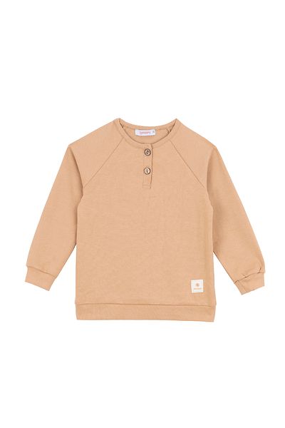 DUFFY KİDS 2-8 Years Old Camel Seasonal Basic Set - Button Detailed