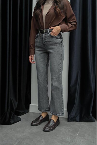 Havoş Gray Palma Flare Jean