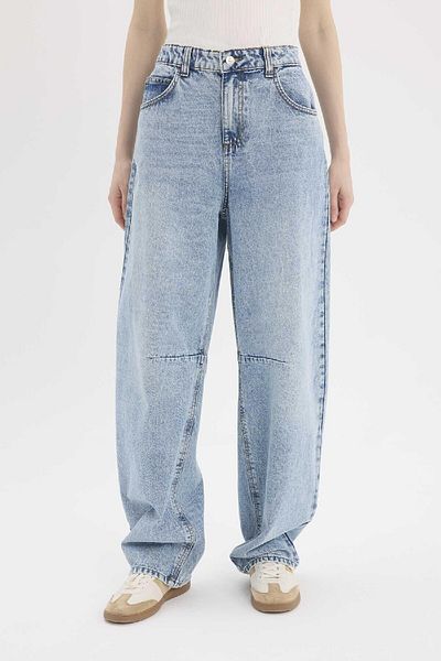 DeFacto Pantaloni largi, cu talie înaltă, drepte, lungi, D7964AX25SP