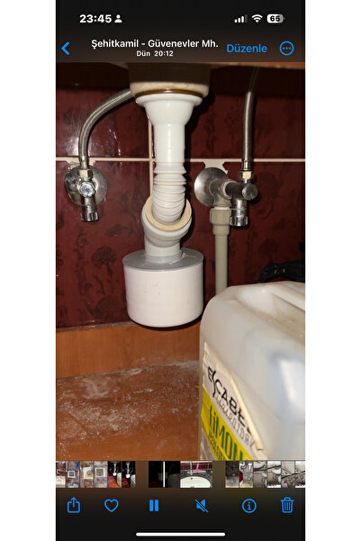 Tasarım lavabo sifonu
