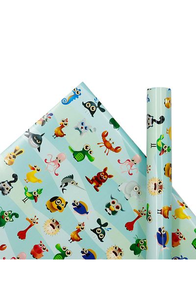 reprodesign 70X100 Gift Wrapping Paper Set of 2 (Model-10) 📚   Perfect for School Projects and Special Occasions! 🎨