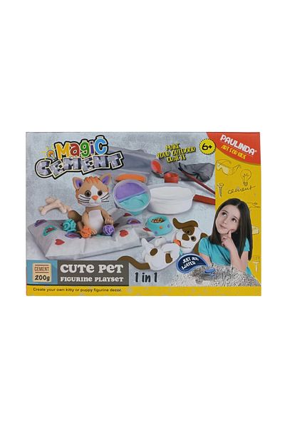 NW NessiWorld Nessiworld Paulinda Magic Cement مجموعة هوايات حيوانات حلوة 200 جرام