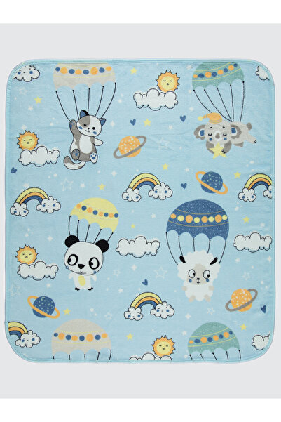 Civil Baby Blue Blanket - 100X120 cm Baby Natural