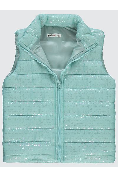 Civil Girls 6-9 Years Old Girl's Mint Vest