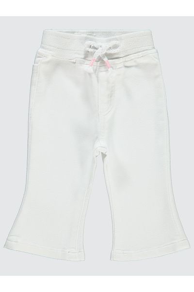 Civil Baby White Baby Girl Pants 6-18 Months