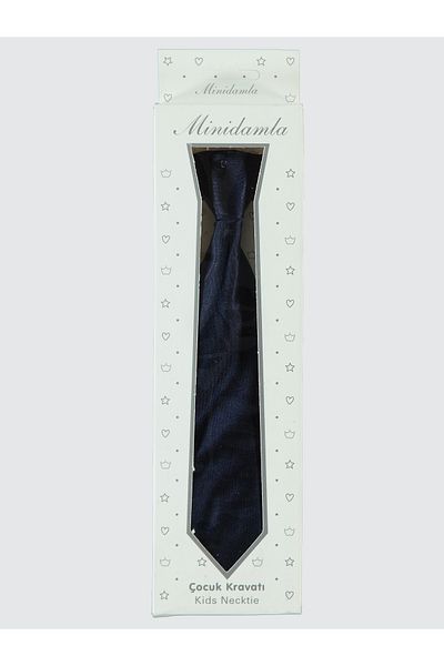 Minidamla Navy Blue Boy's Tie