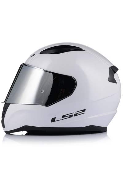 LS2 Rapıd 2 Beyaz Fullface Motosiklet Kaskı Gri Camlı