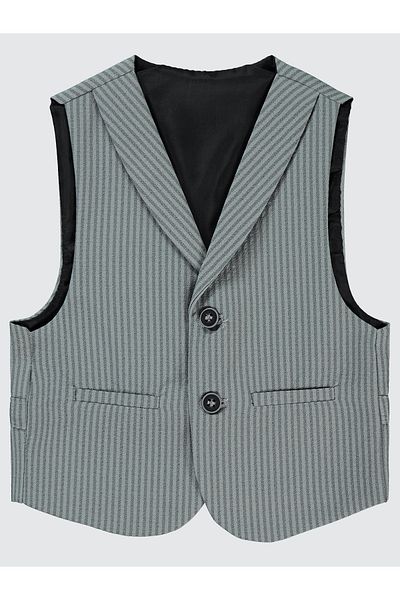 Civil Boys Boy's Vest 2-5 Years Gray