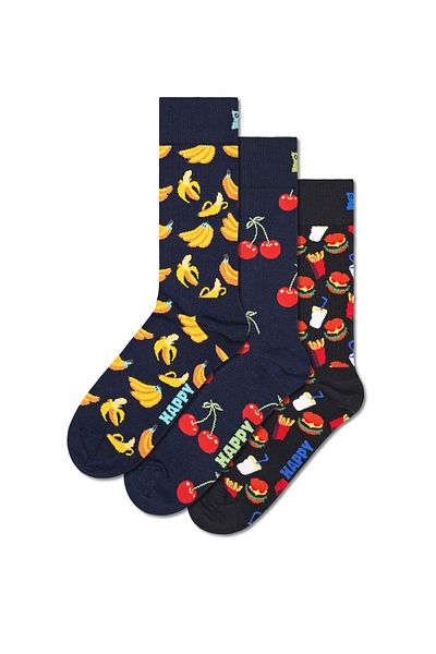 Happy Socks Strümpfe FOOD Socken 3er Pack