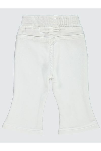 Civil Baby White Baby Girl Pants 6-18 Months