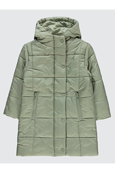 Civil Girls Kız Çocuk Mont 6-9 Yaş Çağla Yeşili