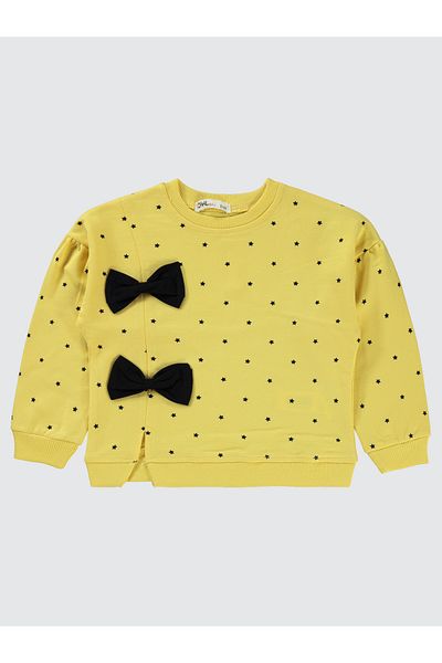 Civil Girls 2-5 Years Old Girl's Pineapple Patterned Sweatshirt