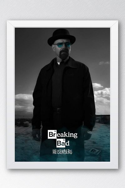 Saturn Επιτραπέζιο με καρέ Breaking Bad - Πίνακας αφίσας της τηλεοπτικής σειράς Heisenberg