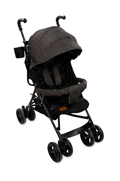 Genel Markalar Verona Baston Bebek Arabası Koyu Gri