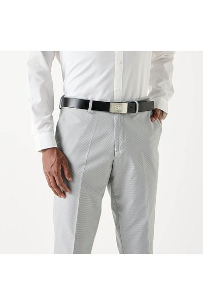 ECKO Leather Belt With Buckle Closure