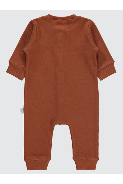 Civil Baby 1-6 Μηνών Καφέ Βρεφικά Ρόμπερες - Χωρίς Μποτάκια