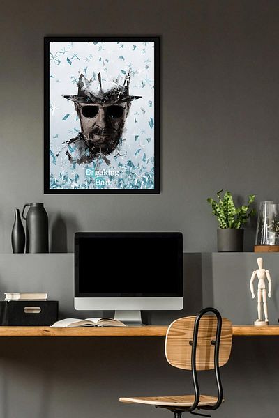 Saturn Breaking Bad Pictură înrămată - Poster de afiș de serie
