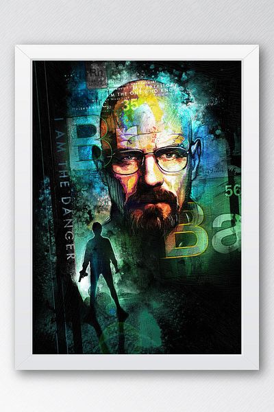 Saturn Breaking Bad Pictură înrămată - Poster de afiș de serie
