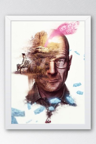 Saturn Breaking Bad Pictură înrămată - Poster de afiș de serie