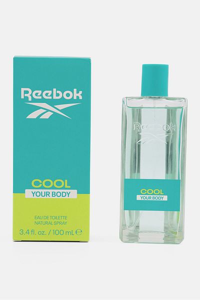 Reebok Women Cool Your Body Edt Natural Spray 100 Ml, Green