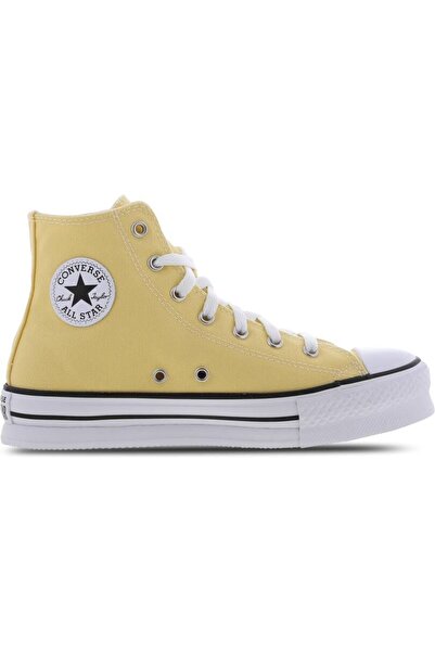 Converse A06082C Chuck Taylor All Star Eva Lift Kadın Sarı Boğazlı Sneaker Günlük Spor Ayakkabı