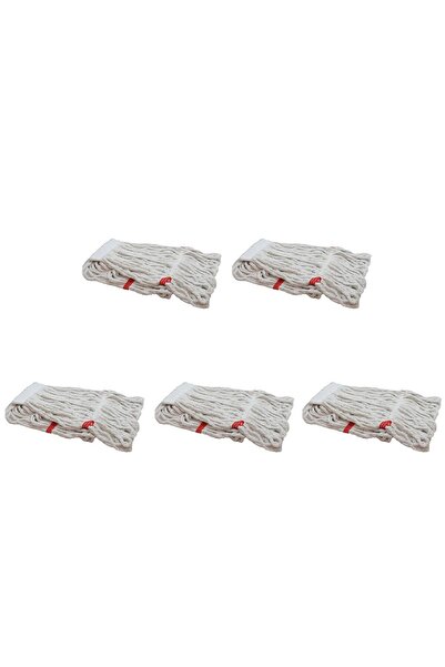 sska Dar Yedek Islak Mop Paspas Ucu Başlığı Püskül -17 Cm. -Pamuklu -350 Gram...
