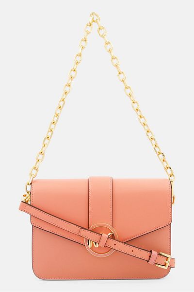 Michael Kors Women Brand Logo Cross Body Bag 22 L x 15 H x 4,5 W cm, Orange