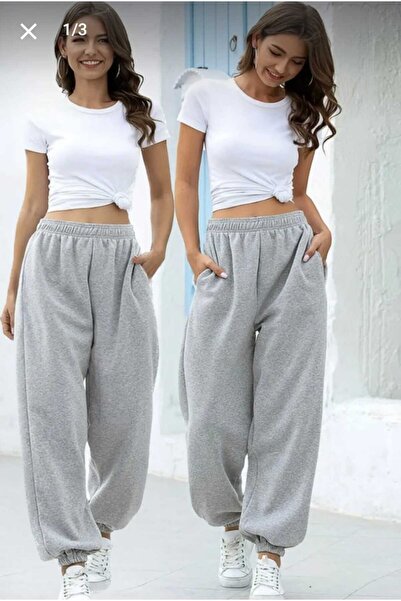 UYN SPORT Oversize ελαστικό παντελόνι φούτερ