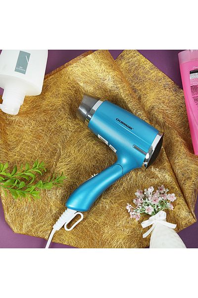 Olsenmark OMH4008 1400W Mini Powerful Hair Dryer - 3 speed | 3 Temperature Settings