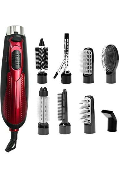 Olsenmark Multi Function Hair Styler - 9 In 1 - 3 Heat & 2 Speed Setting