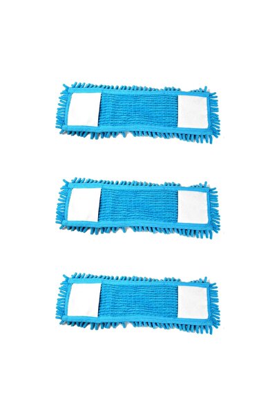 COD-EX Mikrofiber Islak Kuru Nemli Makarna Şönil Palet Tablet Mop Yedeği - 50...