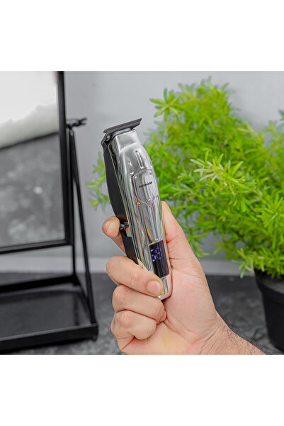 Olsenmark ماكينة تشذيب قابلة لإعادة الشحن - Omtr4100 ماكينة تشذيب الشعر واللح...