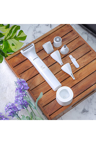 Olsenmark 6-in-1 Ladies Grooming Set- OMLS4109/ with Digital Display