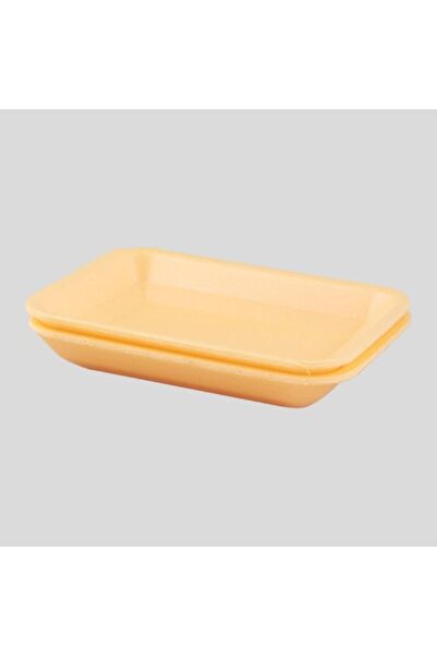 DAĞYÜCE Tek Kullanımlık Köpük 2000 Gr. Sarı Servis Et Kıyma Saklama Tepsi Tab...