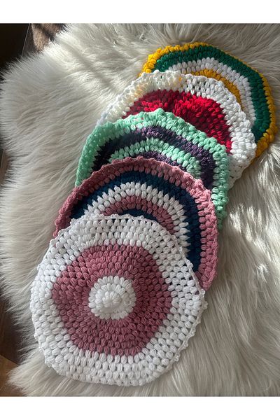 MEKİK BUTİK Handmade |   5 Hand-Knitted Bathroom Fiber