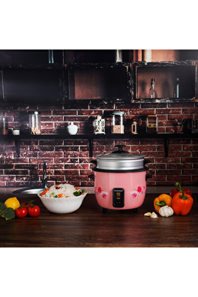 Olsenmark OMRC2250 Rice Cooker | 1.0 L | 3 In 1 Keep Warm Function