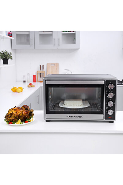 Olsenmark OMO2266, 2000W Electric Oven with Convection & Rotisserie, 45L