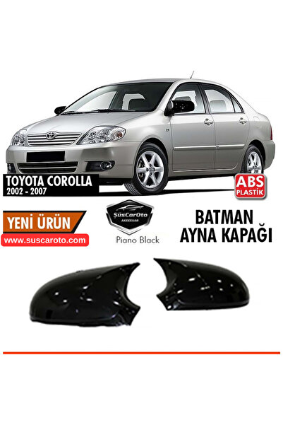 caralp Toyota Corolla E120 2002-2006 Sinyalsiz Uyumlu Batman Yarasa Ayna Kapa...