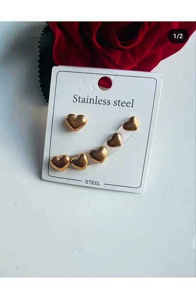 Kudi Mini Heart Earrings