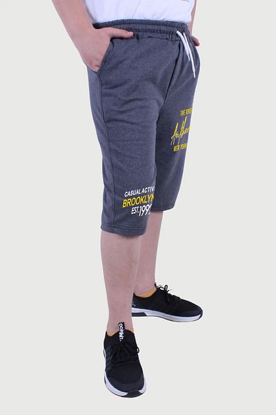 FYK KİDS Fyk Kids Authentic Broklyn Printed, Boy Capri & Shorts