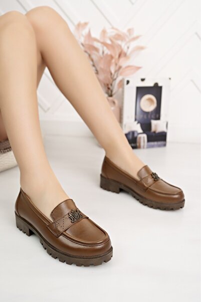 Diego Carlotti حذاء لوفر نسائي من الجلد الطبيعي - حذاء كاجوال DC3550