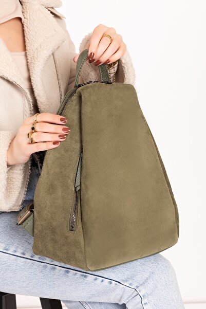 Gondol Hakiki Deri Günlük Sırt Çantası Ysm.2043