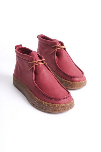 DaphneSandals Pantofi de damă din piele naturală fucsia - 3302