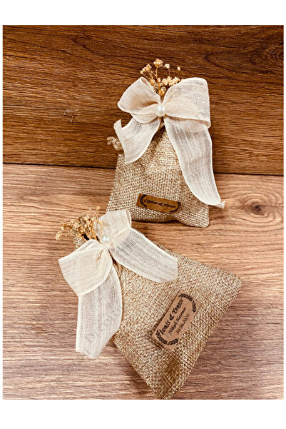 Decoloji Söz, Nişan, Kına, Düğün, Sünnet, Mevlüt Nikah Şekeri Hediyelik Hatıra Lavanta Kesesi, 10 Adet