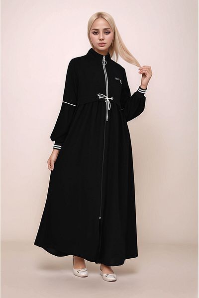 Asortik Kids Capac pentru copii Ferace - țesătură creponată de cristal, model elegant și confortabil, potrivit pentru hijab lung