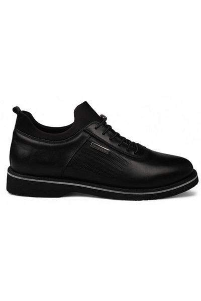 Pierre Cardin 63603, pantofi negri exclusivi pentru bărbați