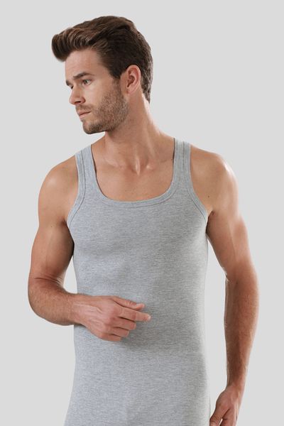 BEYAZTOPTAN White Wholesale Men's Ekay Gray 6-Piece Turns
