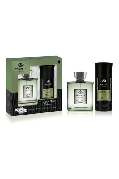 YARDLEY جنتلمان أوربان أو دو تواليت برفوم بلس مزيل العرق بخاخ للجسم 100 مل