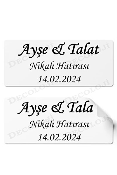 Decoloji Söz, Nişan, Kına, Mevlüt, Sünnet, Okul, Nikah Şekeri Isim Etiketi, B...