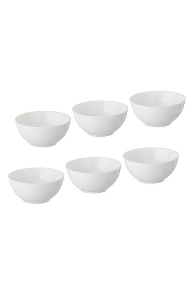Luminarc 6 Pieces Luminarc White Plates